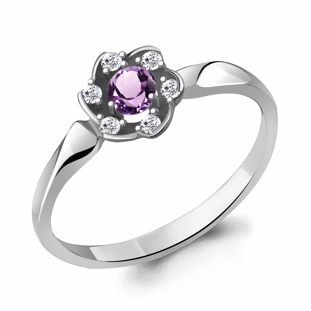 

Кольцо из серебра р. 16,5 AQUAMARINE 6941404А_925_р, 6941404А_925_р
