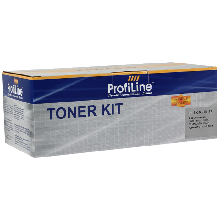 фото Тонер profiline pl-tk-55 для принтеров kyocera mita fs-1920 15000 копий