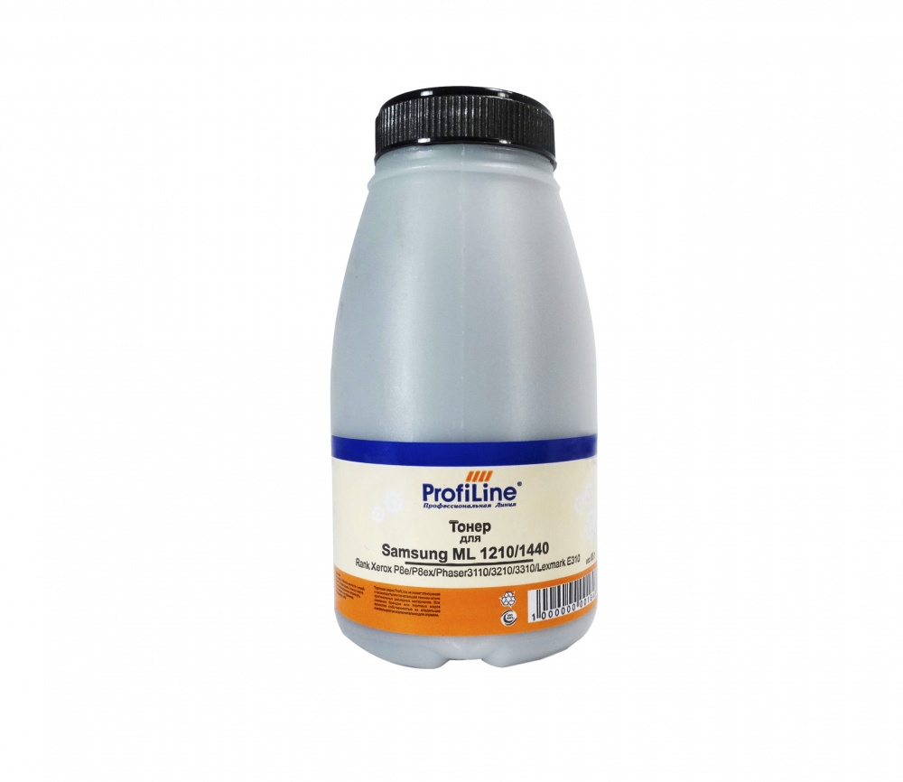 

Тонер Profiline E310 85гр (T201), Черный, Samsung 1210/1440/1910/4100/3050/3470/SCX 5330/5530/ ML2850D/2851ND/2851DK /Rank Xerox P8e/P8ex/Phaser3100/3110/3117/3122/3124/3125/3210/3310/Lexmark E310 85гр (T201)