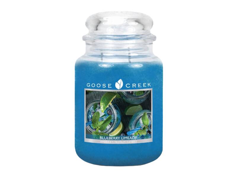 фото Ароматическая свеча goose creek blueberry limeade 150ч es26473-vol