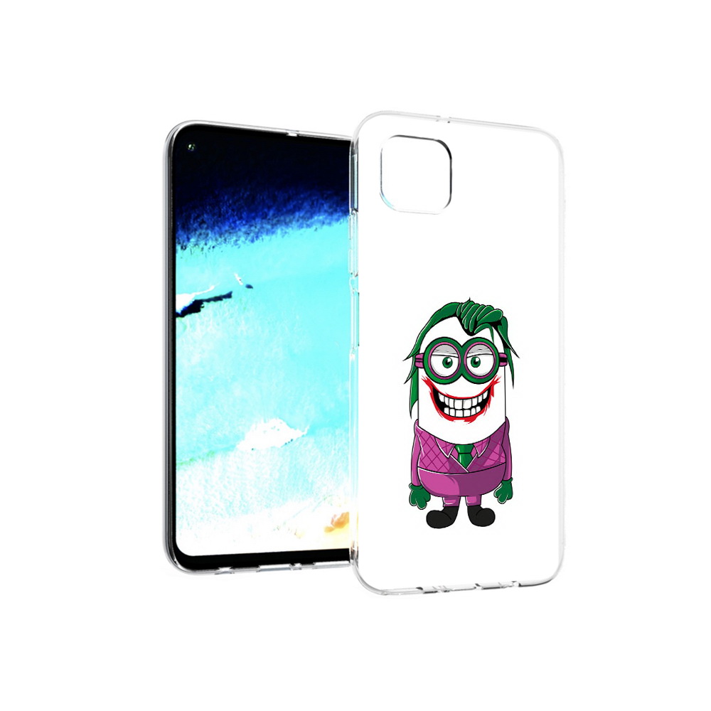 

Чехол MyPads Tocco для Huawei Nova 6 SE джокер миньон, Прозрачный, Tocco