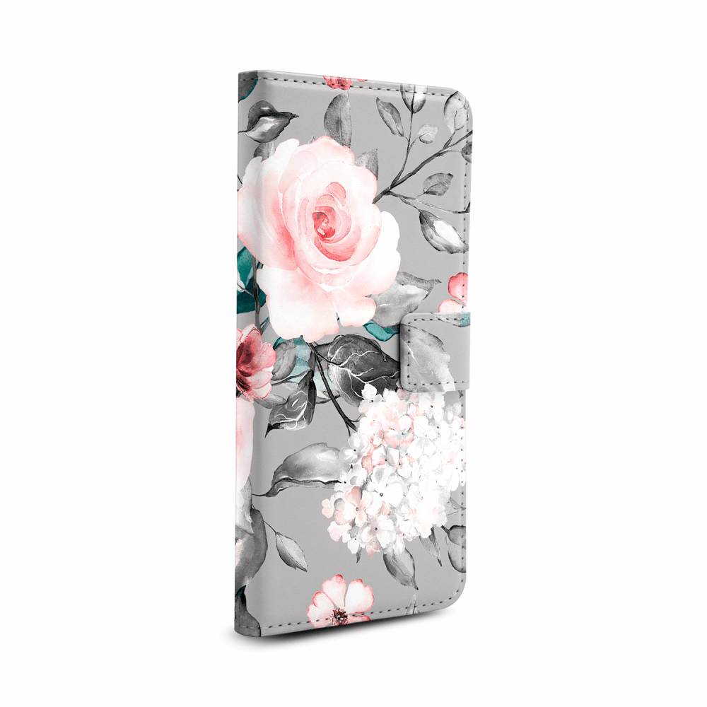 

Чехол Awog на Xiaomi Redmi 6A "Розы на сером", 34185-1