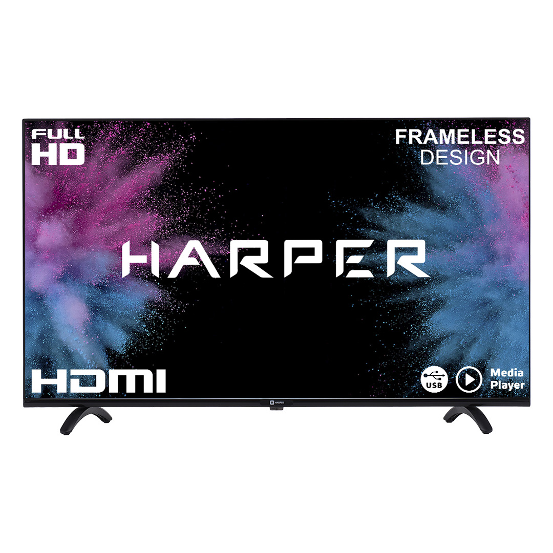 

Телевизор Harper 40F721T, 40"(102 см), FHD, Черный, 40F721T