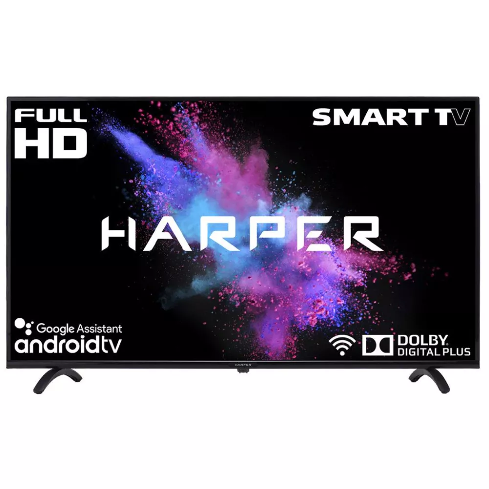 

Телевизор Harper 40F721TS, 40"(102 см), FHD, Черный, 40F721TS