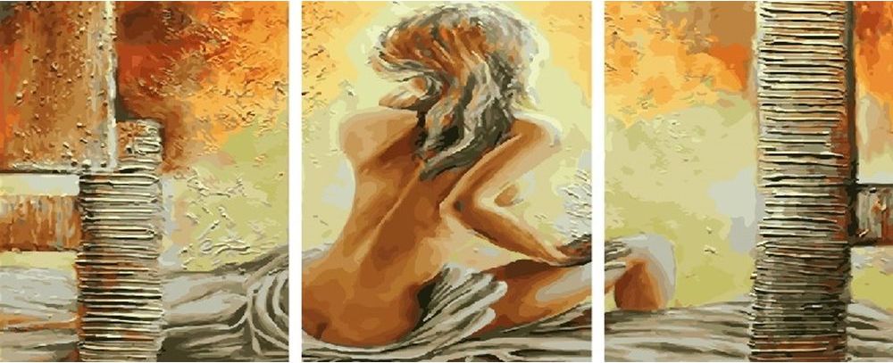 

Живопись по номерам Paintboy Девушка 40х50, Девушка