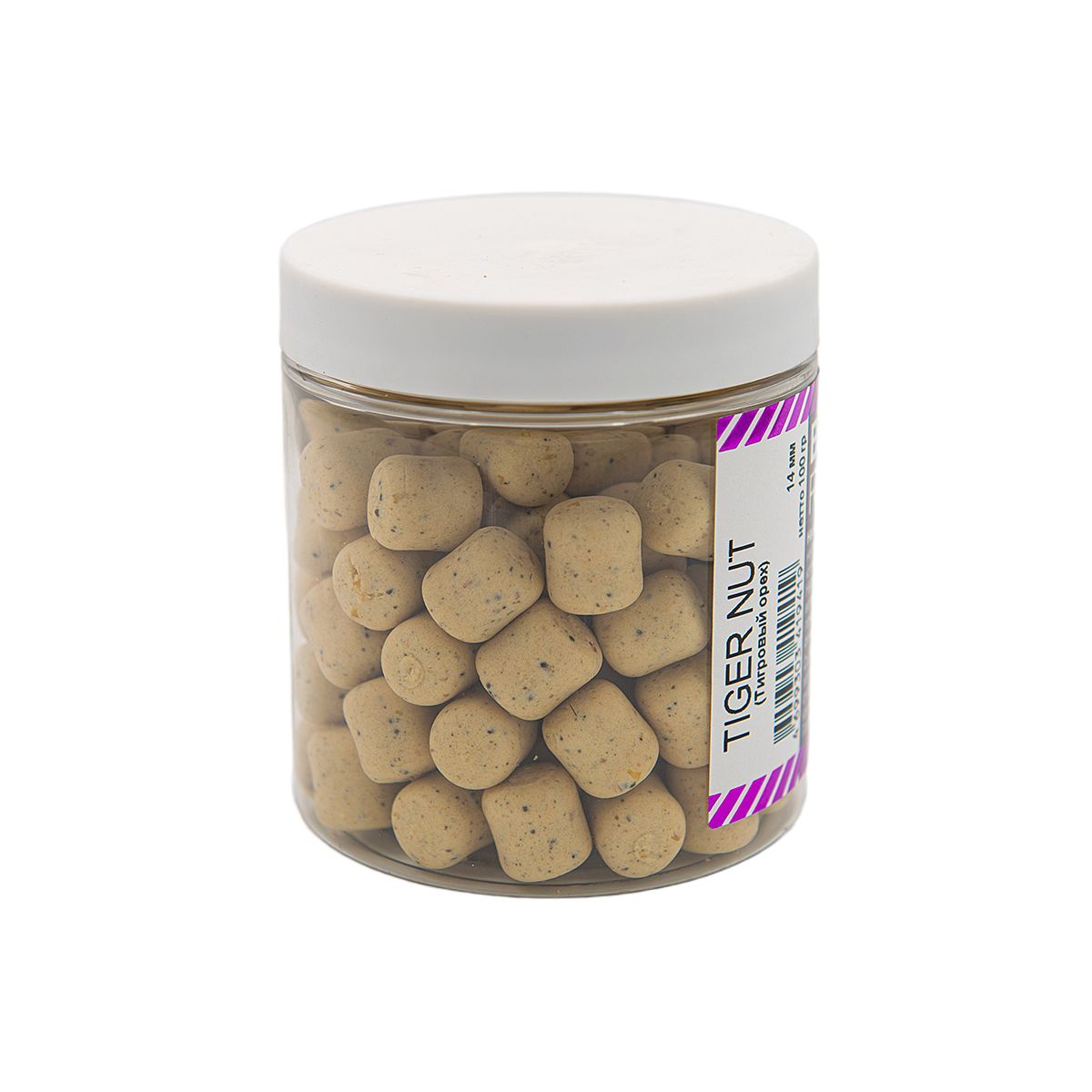 фото Бойлы rhino baits balanced wafters tiger nut (тигровый орех), 8 мм, банка 60 гр