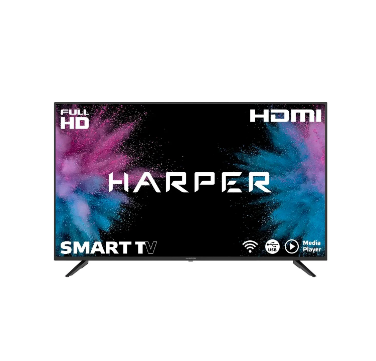 

Телевизор Harper 43F670TS, 43"(109 см), FHD, Черный, 43F670TS