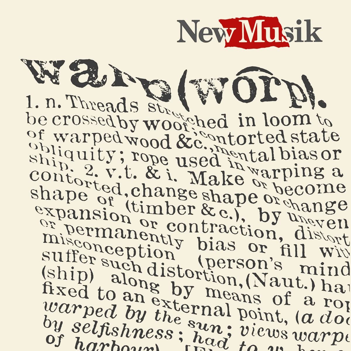 

New Musik Warp (Transculent Red) (2Винил)