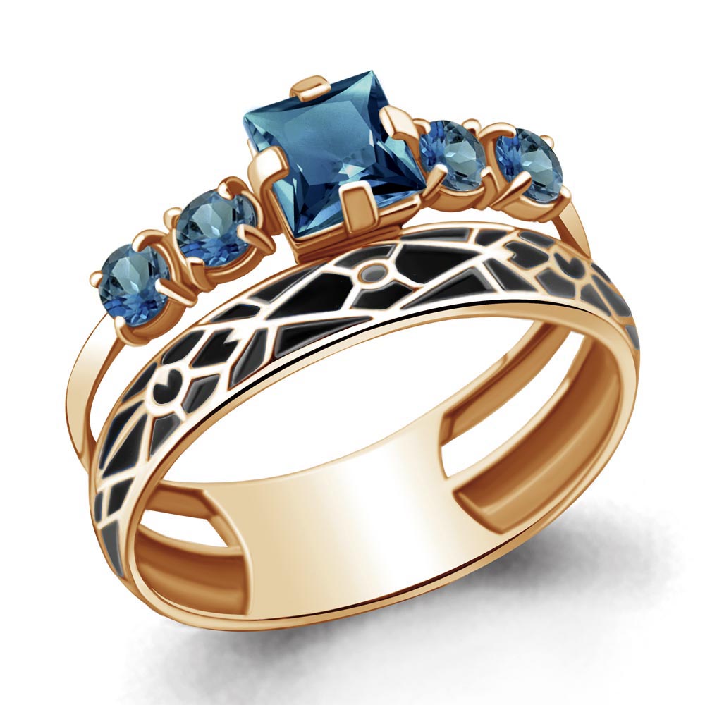 

Кольцо из серебра р. , AQUAMARINE 6565508_925_з, 6565508_925_з