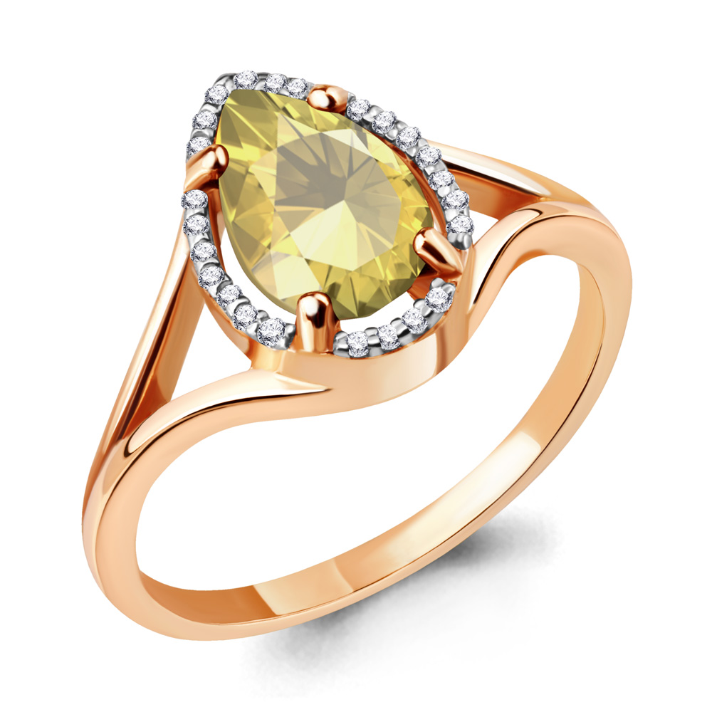 

Кольцо из серебра р. 17 AQUAMARINE 6539111А_925_з, 6539111А_925_з