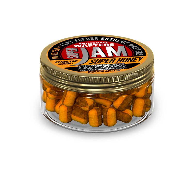 

Прикормка FFEM JAM WAFTERS SUPER HONEY 10X13MM