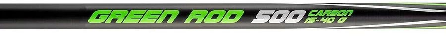 

Удилище Nisus Green Rod поплав. 5м черный/зеленый (N-GR-500)