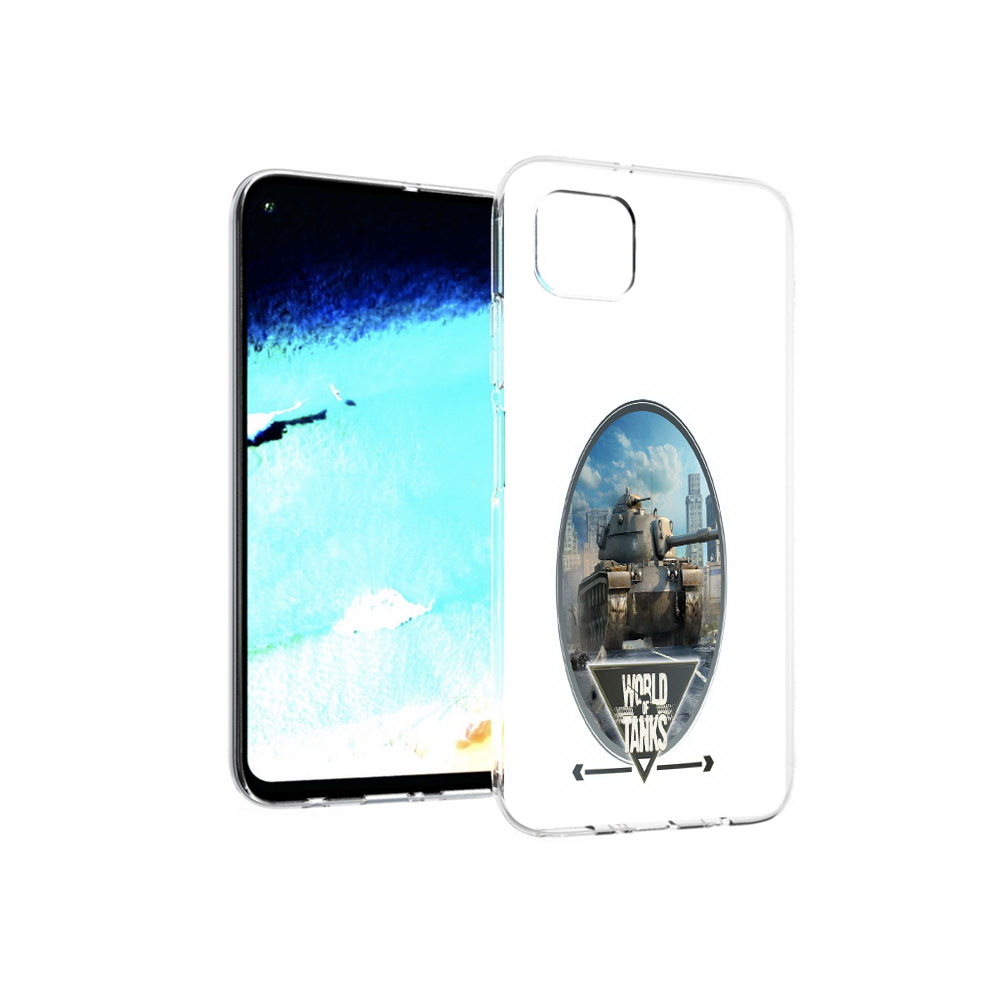 Чехол MyPads Tocco для Huawei Nova 6 SE игра с танками