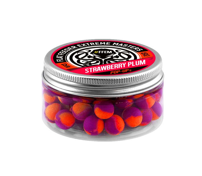 

Прикормка FFEM Pop-Up Strawberry Plum 12mm