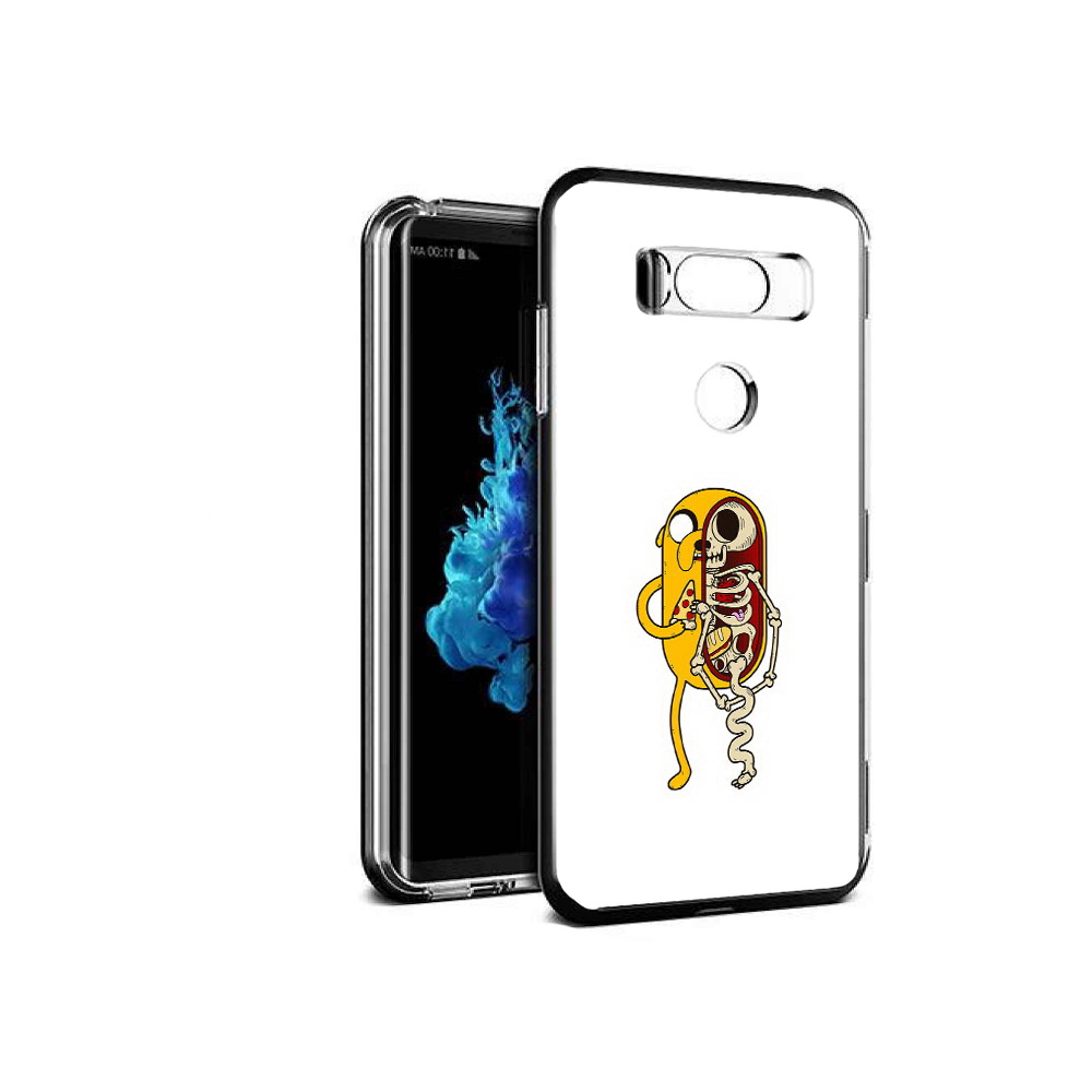 

Чехол MyPads Tocco для LG V30S Джейк скелет, Прозрачный, Tocco