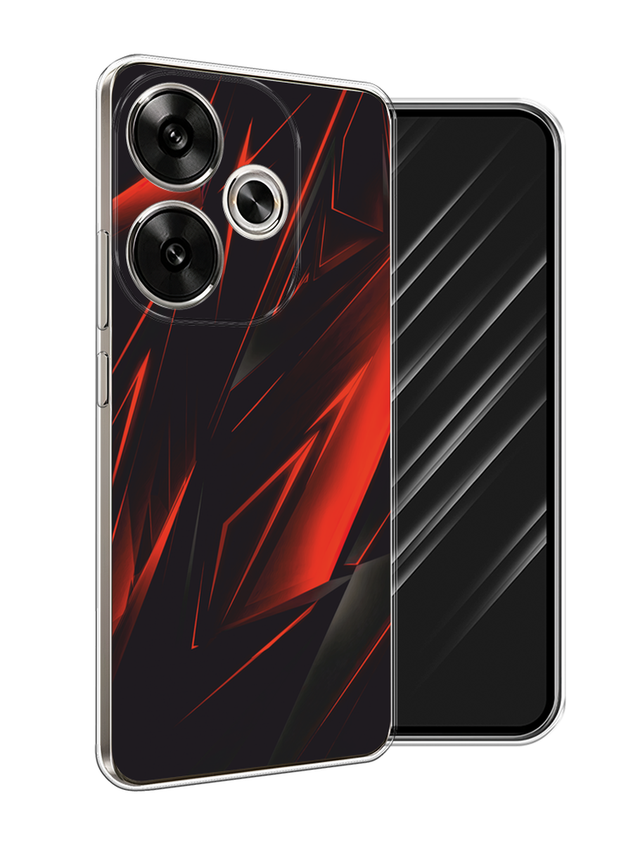 

Чехол Awog на Xiaomi Redmi Turbo 3 "Игровой фон", Бордовый;красный;черный, 322150-1