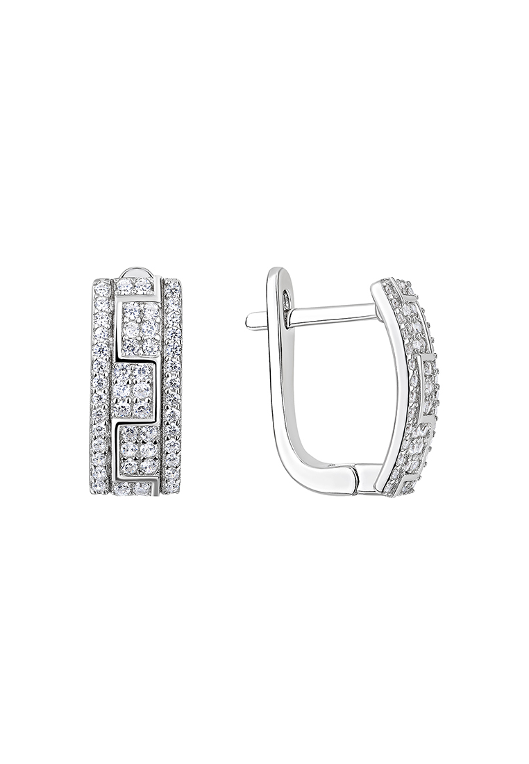 

Серьги из серебра Kari Jewelry СЛ-5559, фианит, СЛ-5559