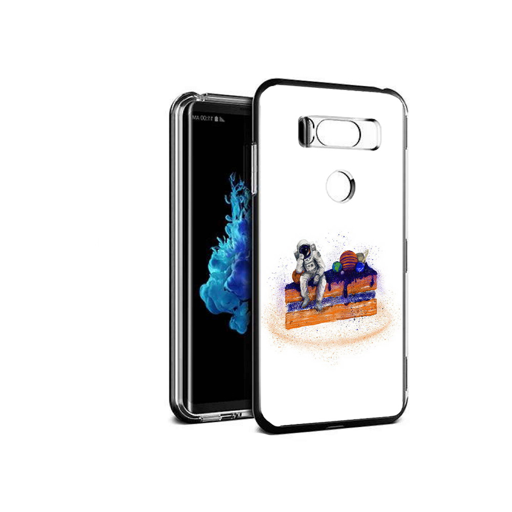 

Чехол MyPads Tocco для LG V30S торт с планетами, Прозрачный, Tocco