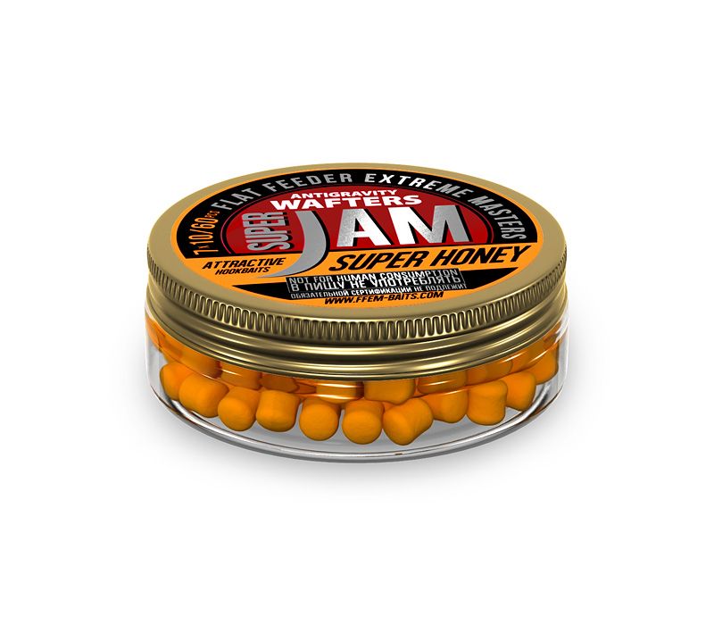 

Прикормка FFEM JAM WAFTERS SUPER HONEY 7X10MM