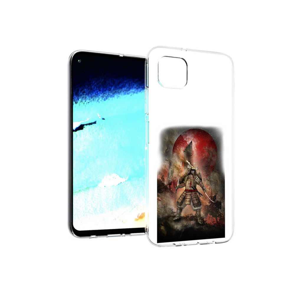 

Чехол MyPads Tocco для Huawei Nova 6 SE китайскийвоин, Прозрачный, Tocco