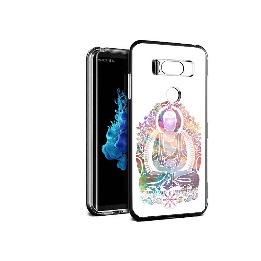 

Чехол MyPads Tocco для LG V30S умный мужчина абстракция, Прозрачный, Tocco