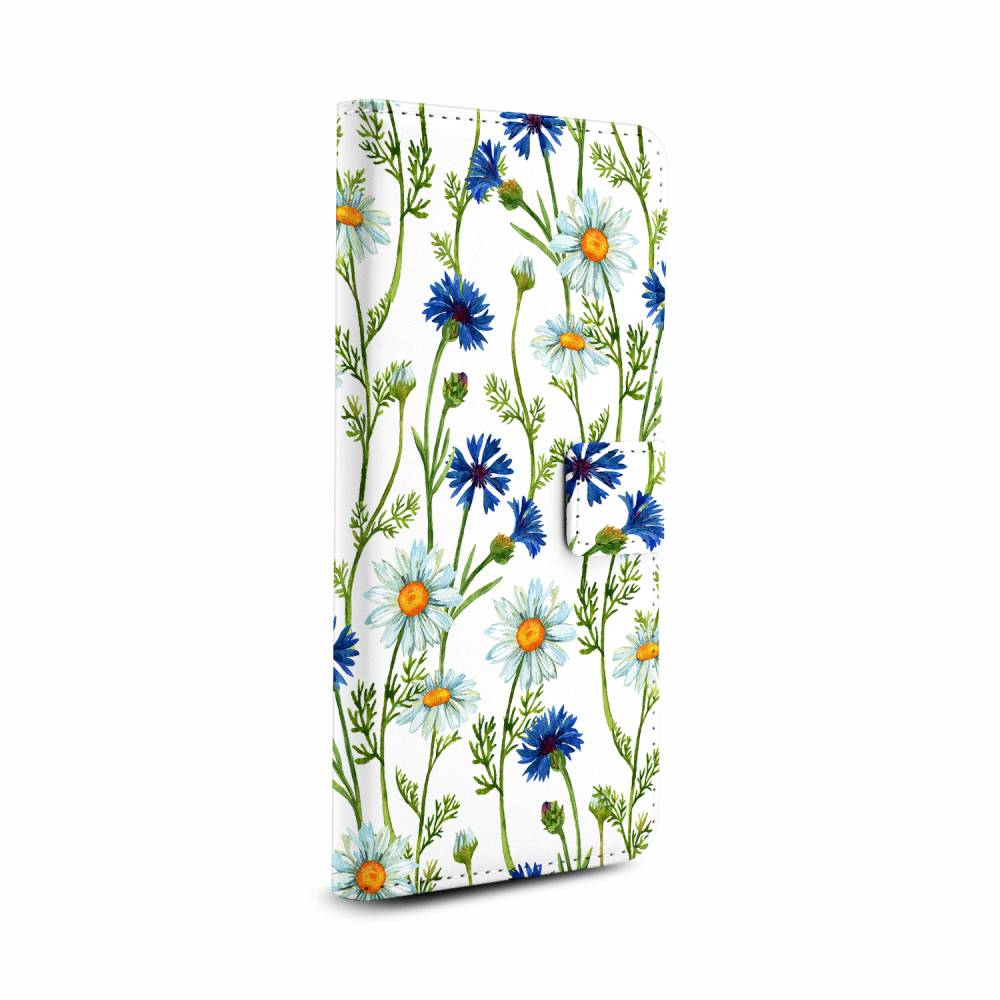 

Чехол Awog на Xiaomi Redmi Note 7 "Васильки и ромашки", Белый;синий;зеленый, 34785-1