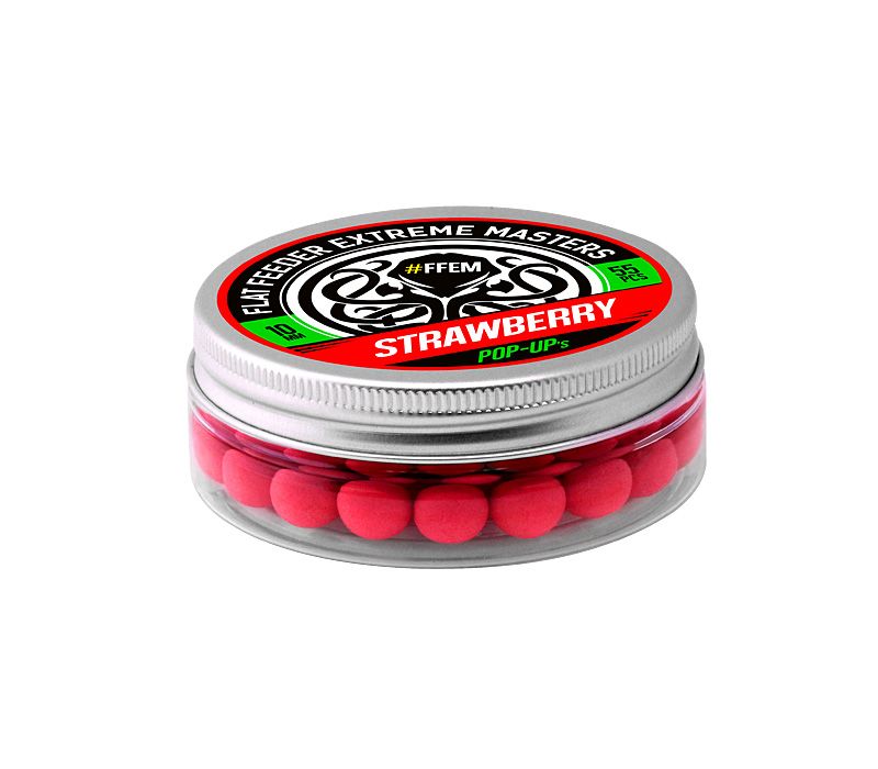 

Прикормка FFEM Pop-Up Strawberry 10mm