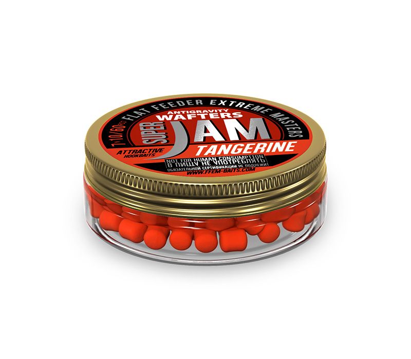 

Прикормка FFEM JAM WAFTERS TANGERINE 7X10MM