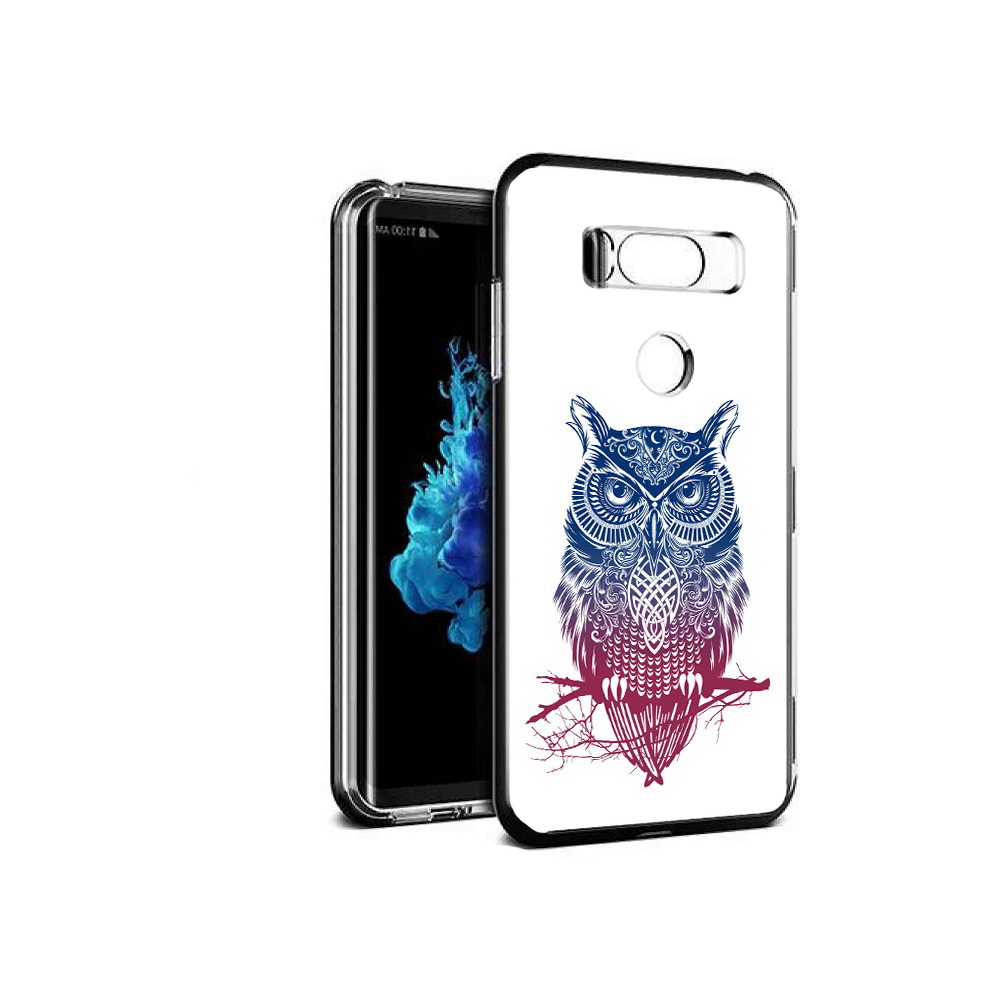 

Чехол MyPads Tocco для LG V30S хиппи сова, Прозрачный, Tocco