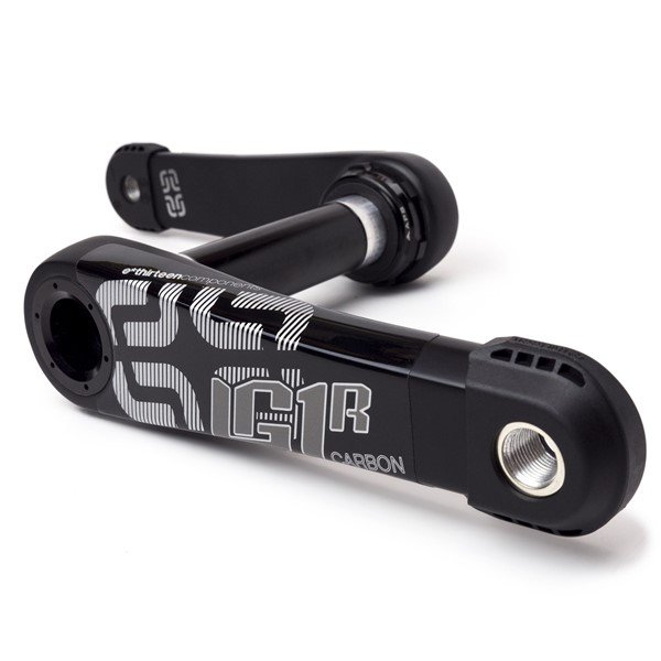 Шатуны E Thirteen LG1 Race Carbon Cranks 165x83mm Black (CS4LRA-101)