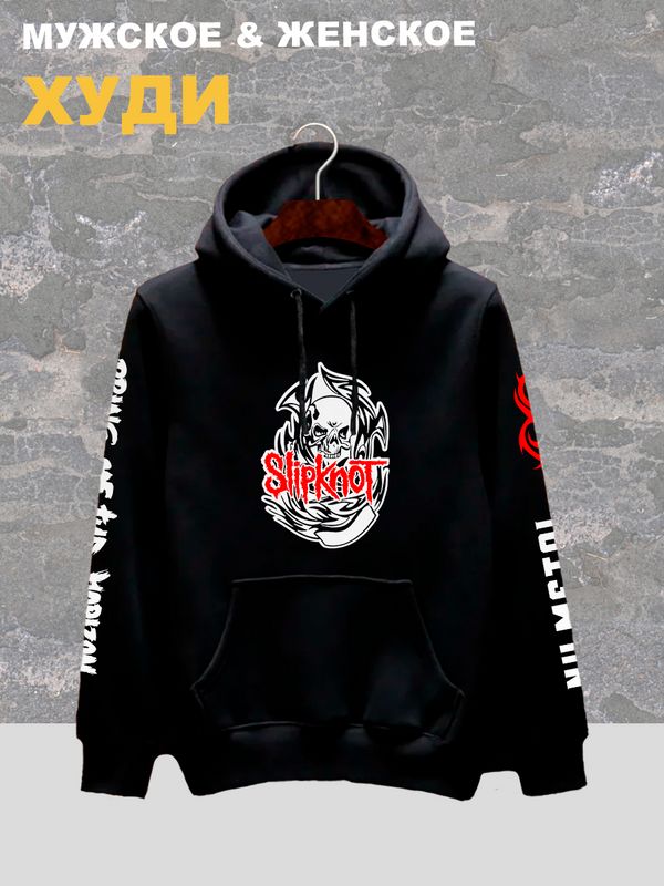 

Худи женское SHARP&CUT CAC712371 черное 3XL, Черный, CAC712371