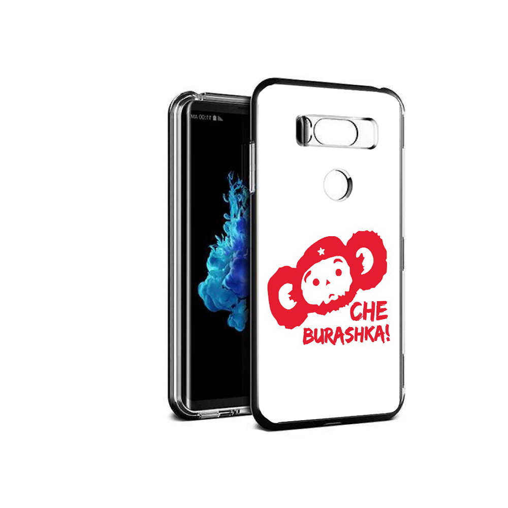 

Чехол MyPads Tocco для LG V30S чебурашка, Прозрачный, Tocco