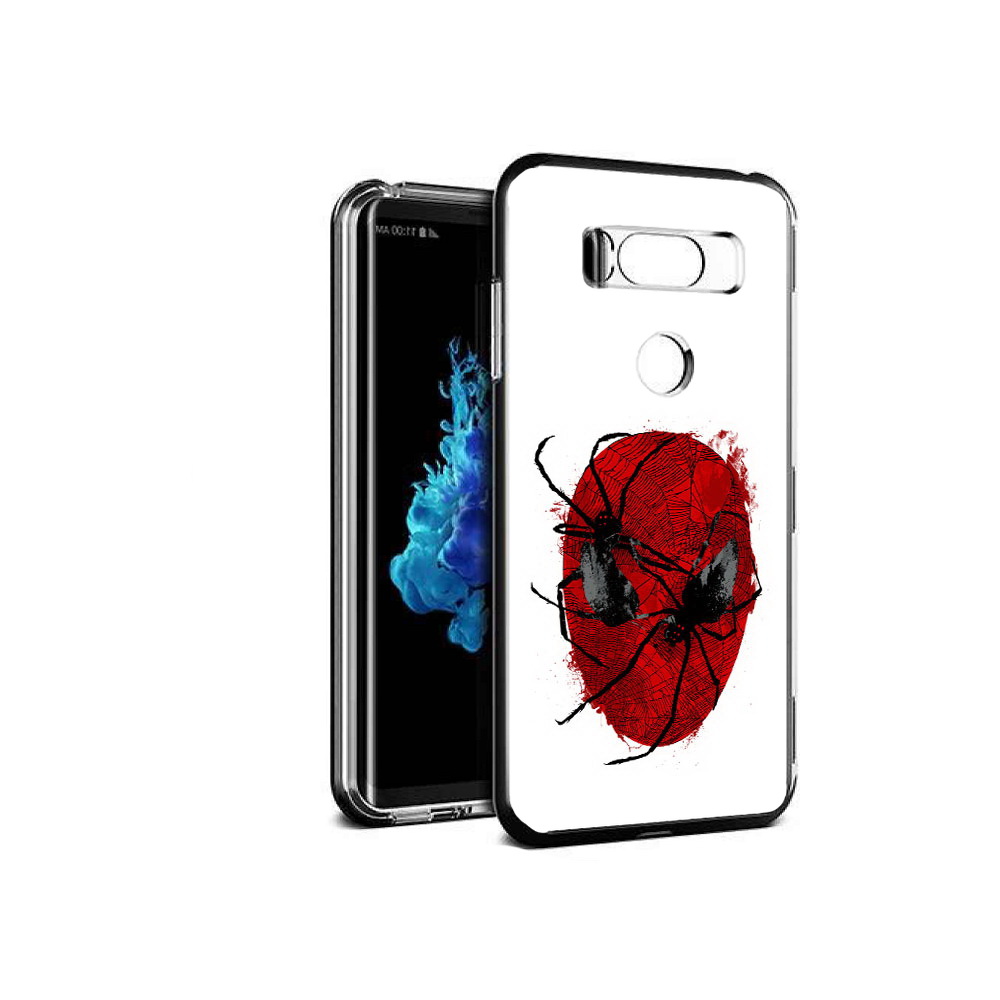 

Чехол MyPads Tocco для LG V30S человек паук, Прозрачный, Tocco