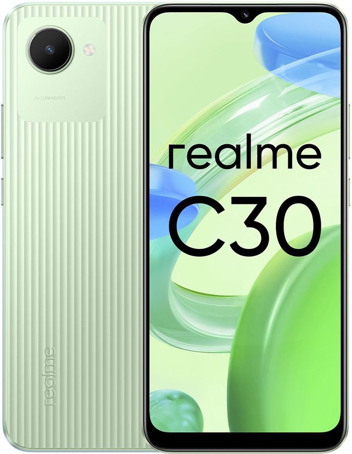 

Смартфон REALME C30 2/32Gb, зеленый
