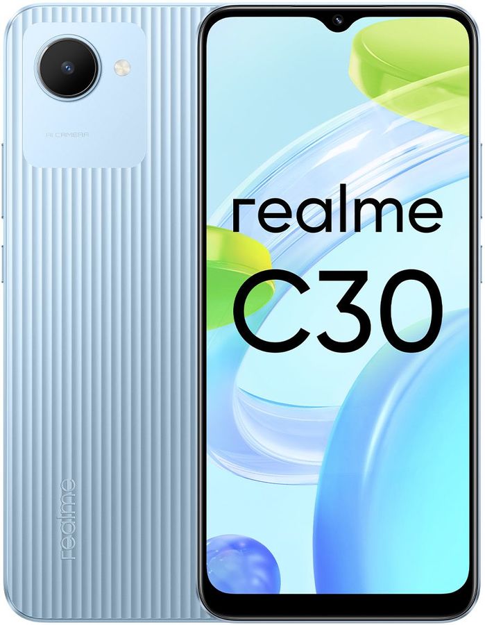 

Смартфон REALME C30 4/64Gb, голубой