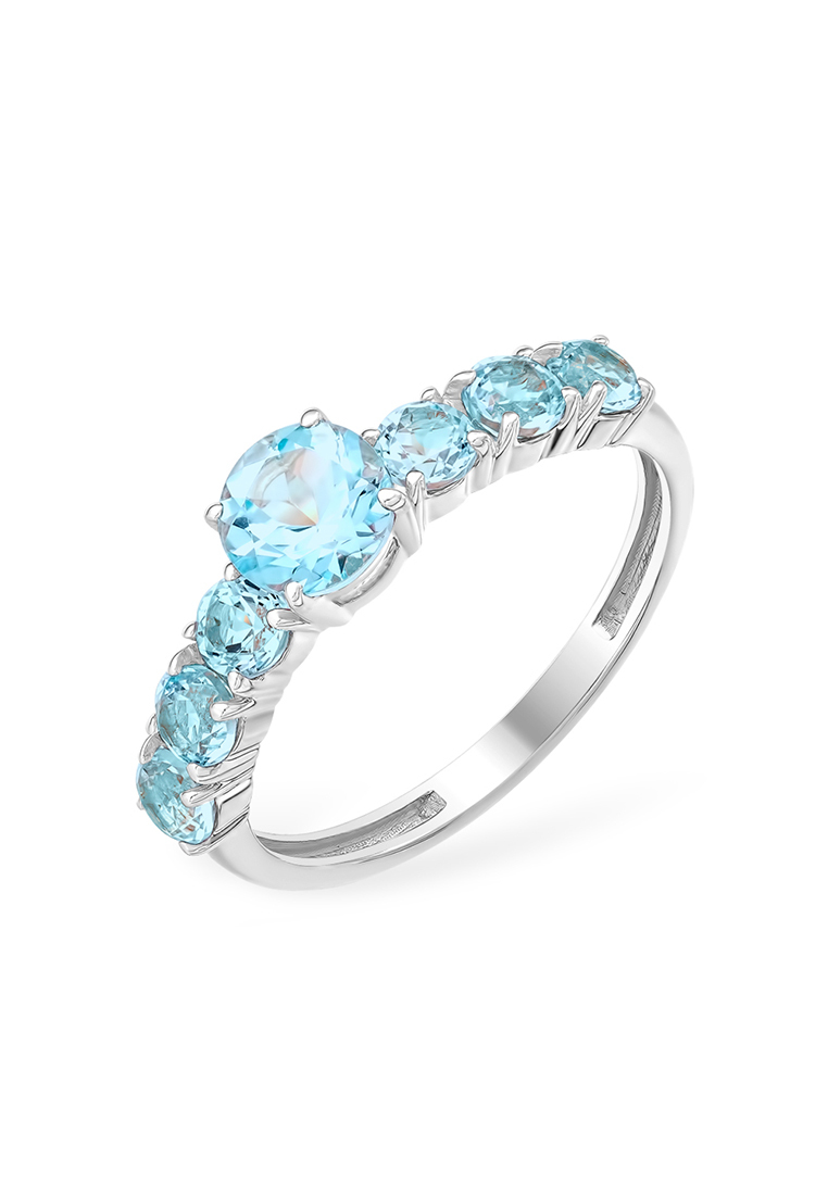 

Кольцо из серебра р.  Kari Jewelry 10200111375, топаз, 10200111375