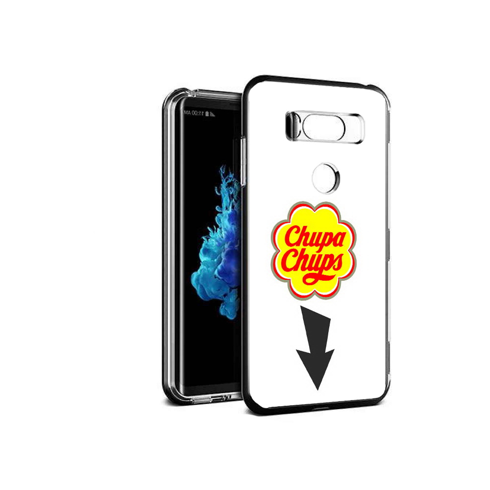 

Чехол MyPads Tocco для LG V30S чупа чупс, Прозрачный, Tocco