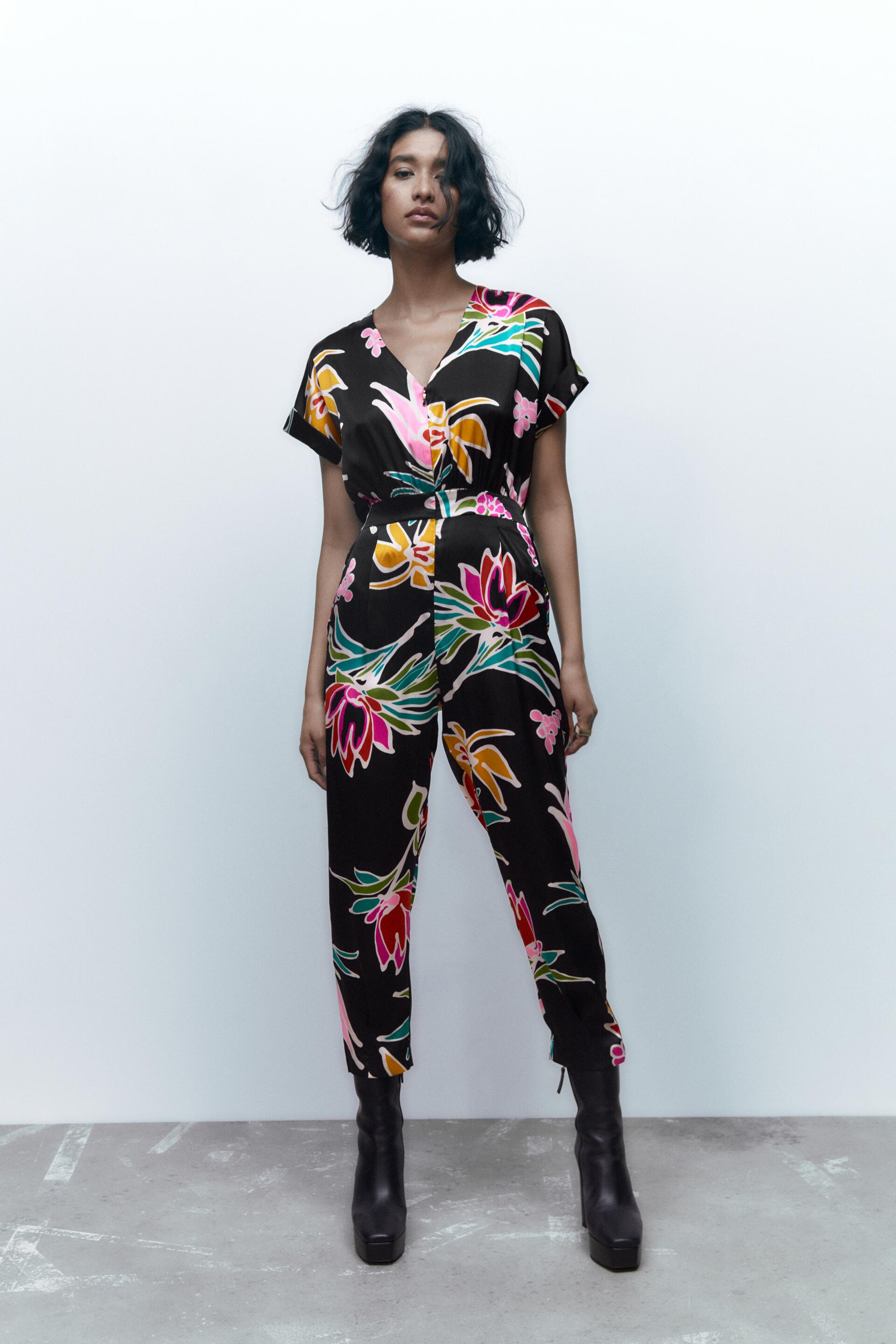 

Комбинезон женский ZARA 08764289 разноцветный M (доставка из-за рубежа), 08764289