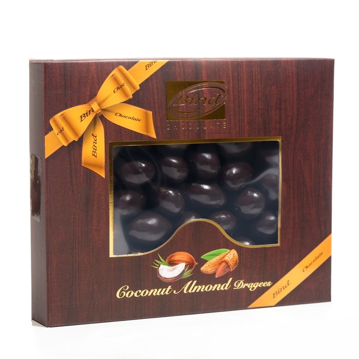 фото Bind chocolate драже "миндаль в шоколаде" со вкусом кокоса, 100 г