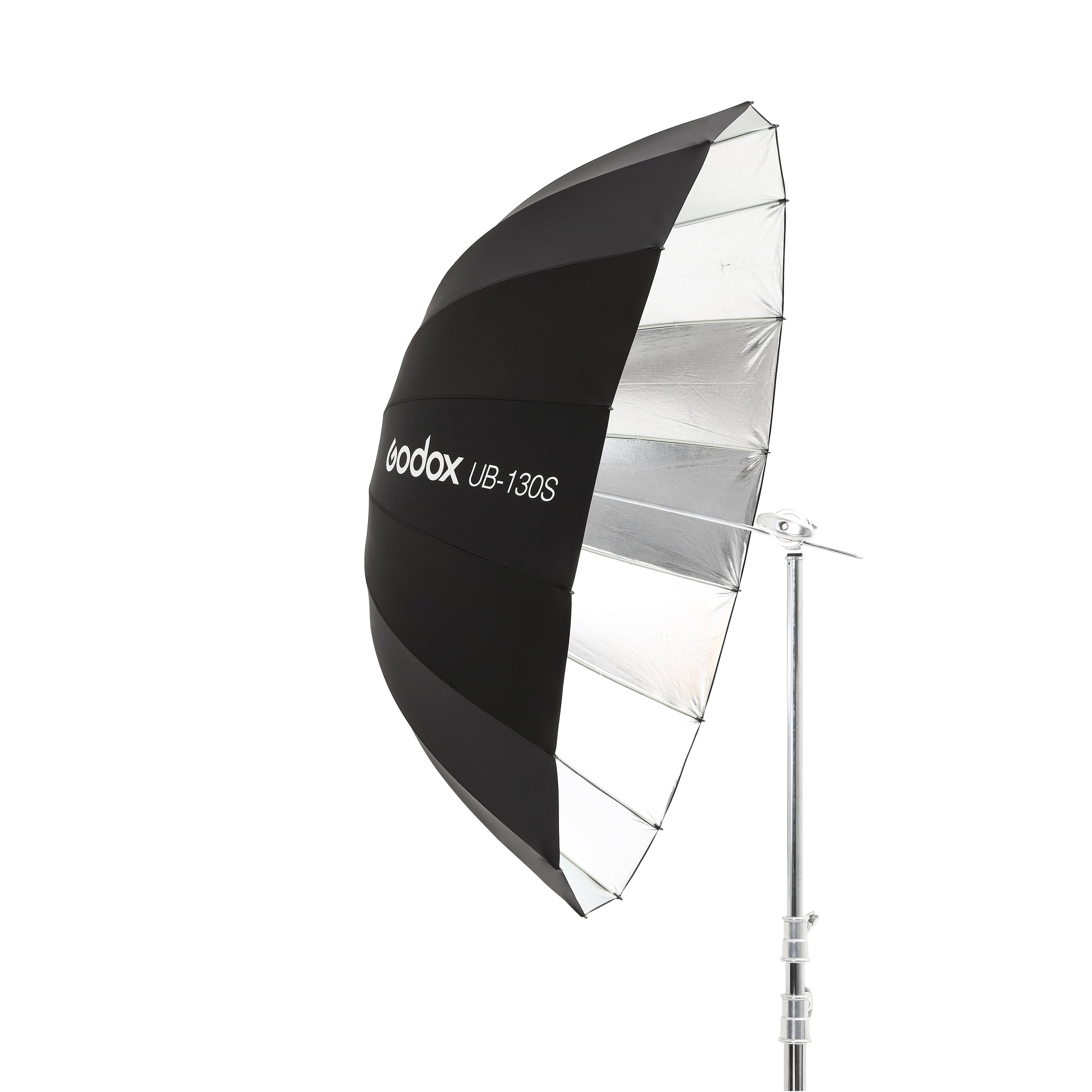 

Фотозонт параболический Godox UB-130S серебро/черный