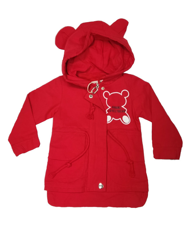 

Ветровка детская RXQM 13518, красный, 104, 13518