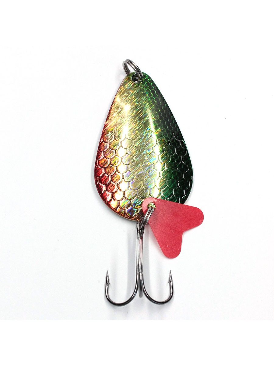 

Блесна колеб. Namazu Outland, вес 36 г, цвет 20/200/, Золотистый;зеленый