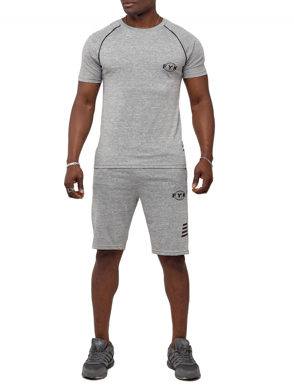 

Костюм мужской NoBrand AD2225 серый 46-48 RU, AD2225