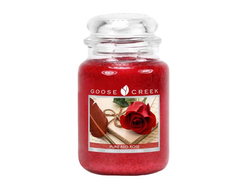 

Ароматическая свеча GOOSE CREEK Pure Red Rose 150ч ES26495-vol, Красный, ES26495-vol