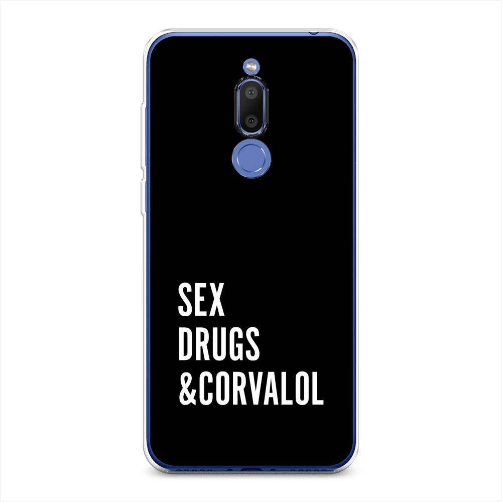

Чехол на Meizu M6T "Corvalol", Черный;серый;белый, 72850-6