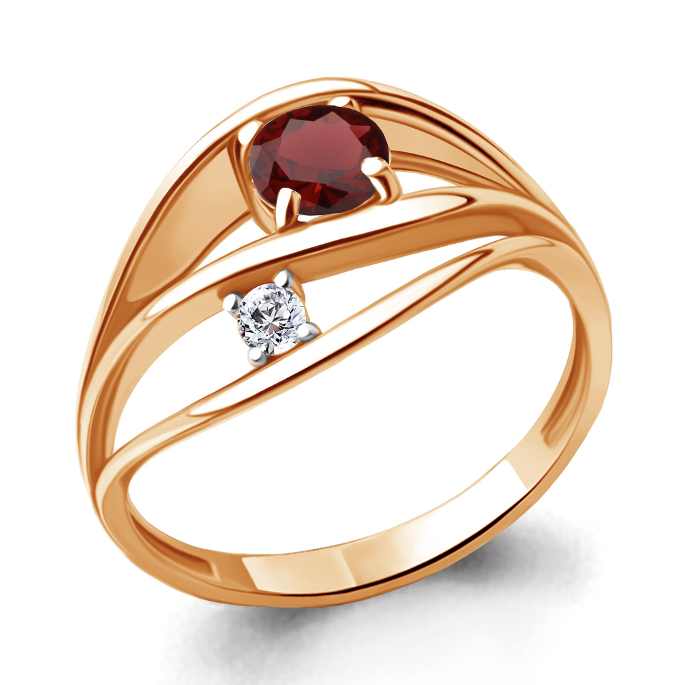 

Кольцо из серебра р. , AQUAMARINE 6944503А_925_з, 6944503А_925_з