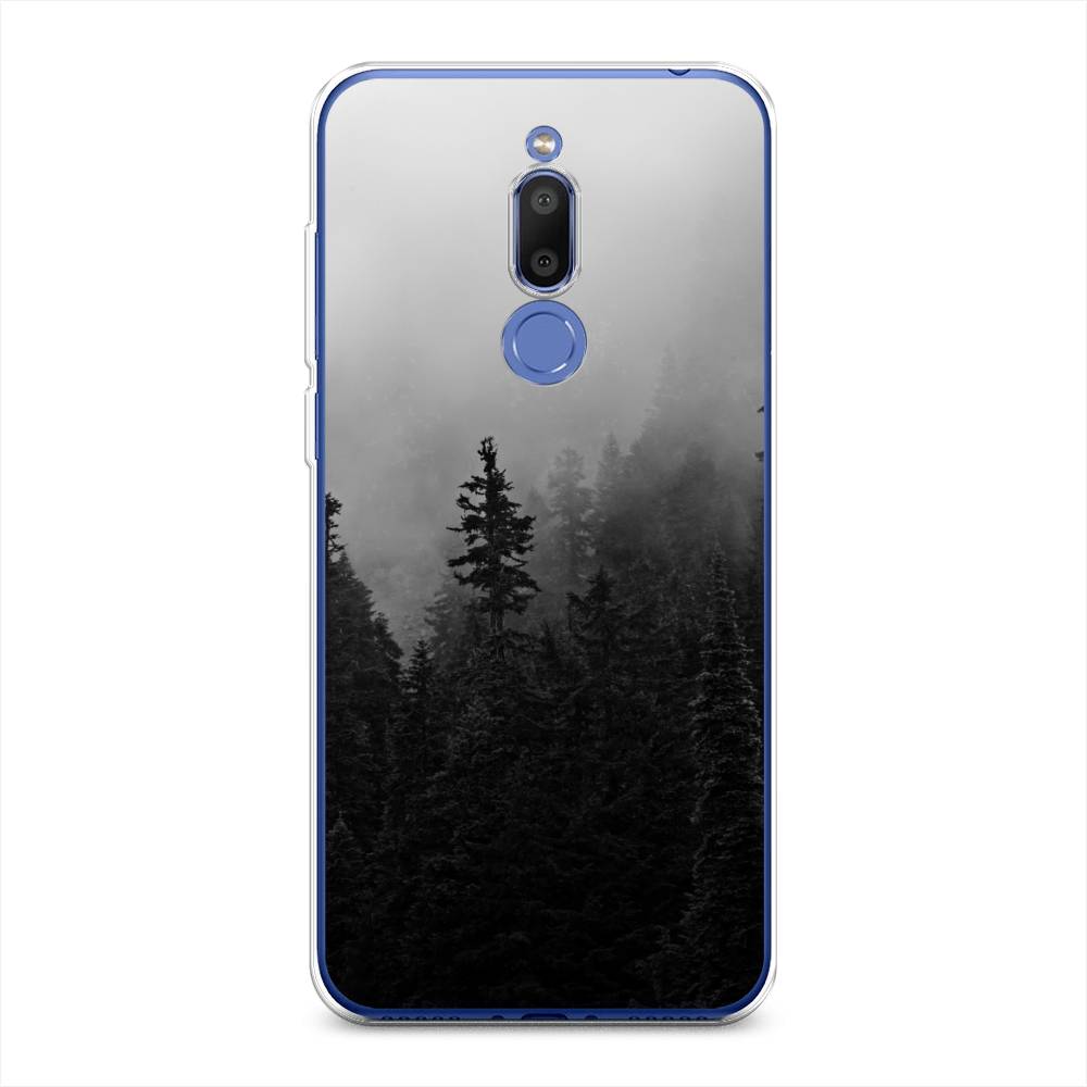 

Чехол на Meizu M6T "Туманный лес", Серый;черный, 72850-2