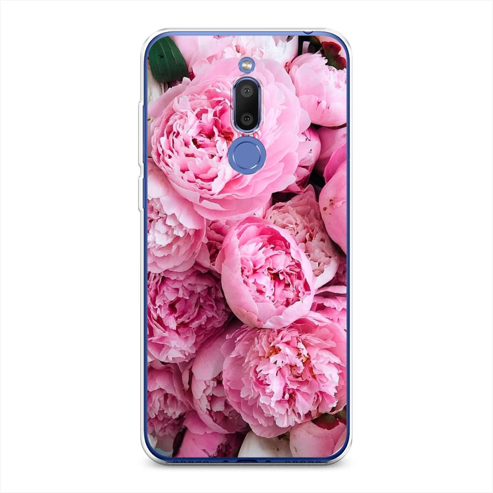 

Чехол на Meizu M6T "Розовые пионы", Бежевый;розовый, 72850-2
