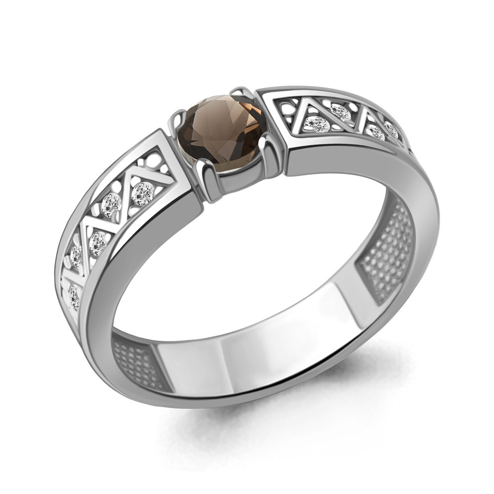 

Кольцо из серебра р. 19,5 AQUAMARINE 6979901А_925_р, 6979901А_925_р
