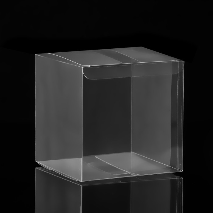 

Складная коробка из PVC 11 x 11 x 11 см (5 шт), Прозрачный